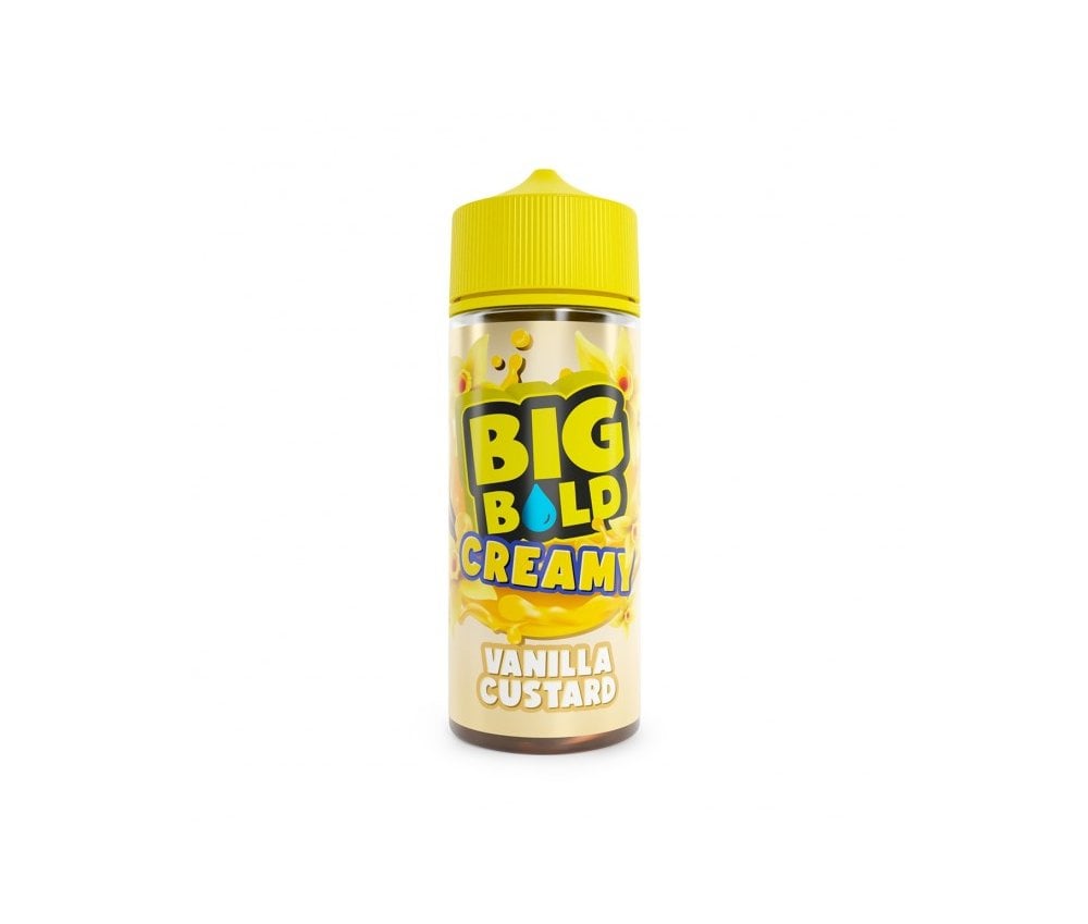 Vanilla Custard CREAMY E-Liquid Shortfill By Big Bold 100ml - Vapestore Direct