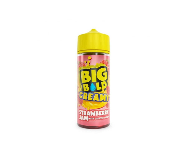 Strawberry Jam With Clotted Cream CREAMY E-Liquid Shortfill By Big Bold 100ml - Vapestore Direct