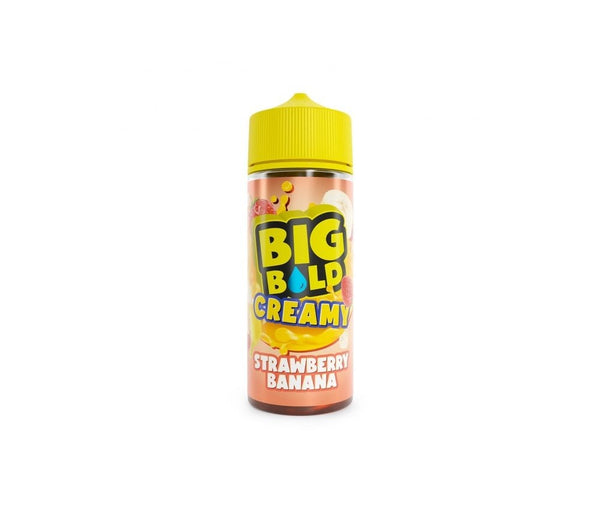 Strawberry Banana CREAMY E-Liquid Shortfill By Big Bold 100ml - Vapestore Direct