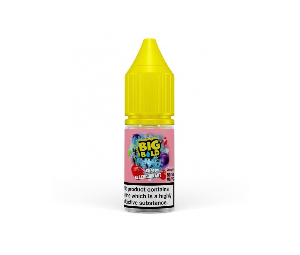 Cherry Blackcurrant MENTHOL E-Liquid Nicotine Salt By Big Bold 10ml - Vapestore Direct