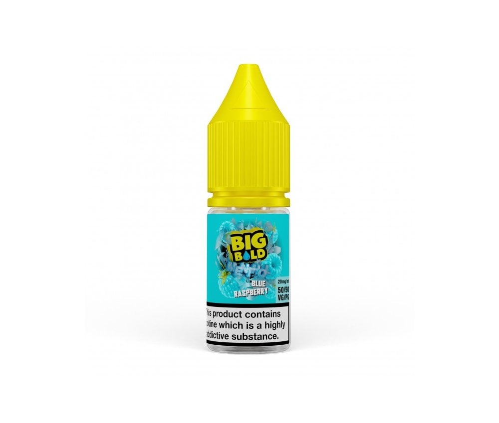 Blue Raspberry MENTHOL E-Liquid Nicotine Salt By Big Bold 10ml - Vapestore Direct