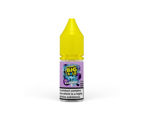 Blackcurrant MENTHOL E-Liquid Nicotine Salt By Big Bold 10ml - Vapestore Direct