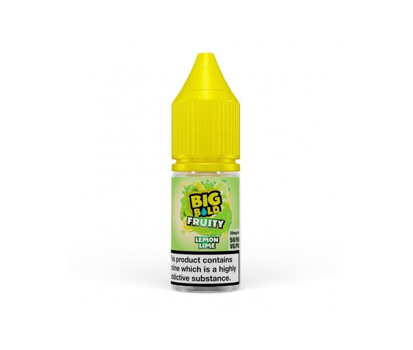 Lemon Lime FRUITY E-Liquid Nicotine Salt By Big Bold 10ml - Vapestore Direct