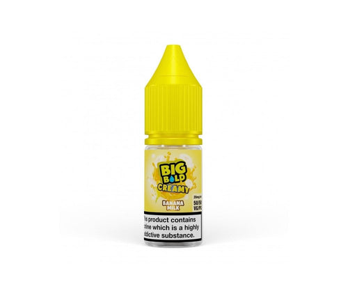 Banana Milk CREAMY E-Liquid Nicotine Salt By Big Bold 10ml - Vapestore Direct