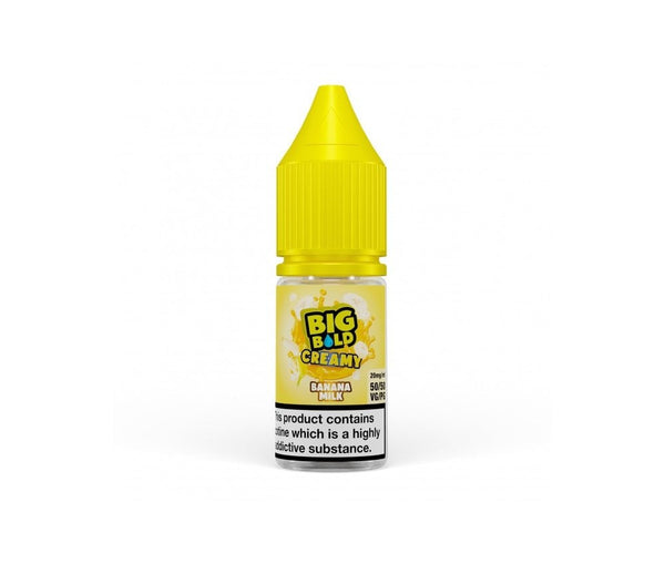 Banana Milk CREAMY E-Liquid Nicotine Salt By Big Bold 10ml - Vapestore Direct