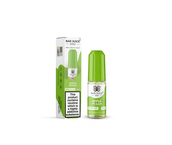 Apple Peach E-Liquid Nicotine Salt By Bar Juice 10ml - Vapestore Direct