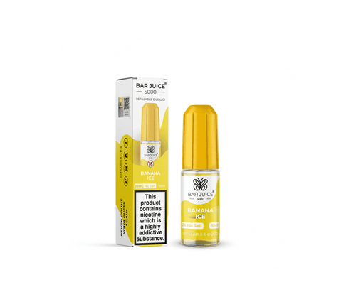 Banana Ice E-Liquid Nicotine Salt By Bar Juice 10ml - Vapestore Direct