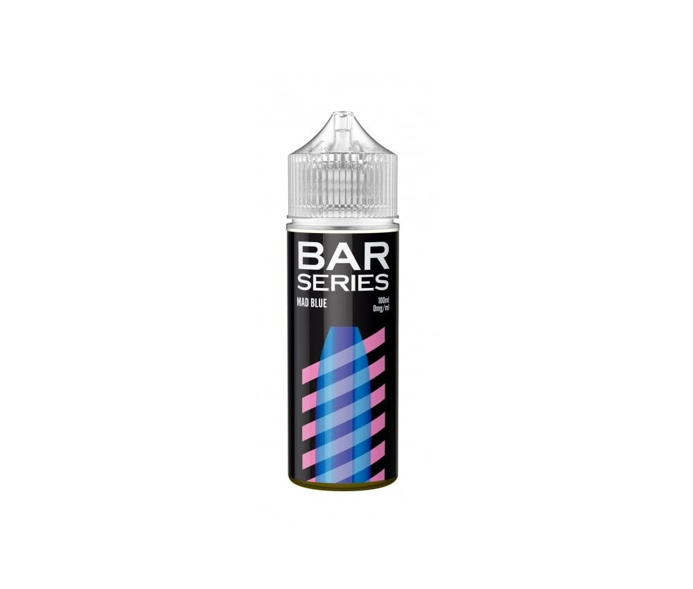 Mad Blue E-Liquid Shortfill By Bar Series 100ml - Vapestore Direct