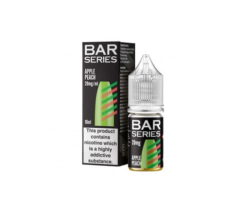 Apple Peach E-Liquid Nicotine Salt By Bar Series 10ml - Vapestore Direct
