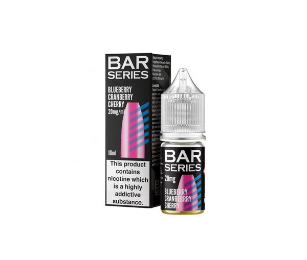 Blueberry Cherry Cranberry E-Liquid Nicotine Salt By Bar Series 10ml - Vapestore Direct