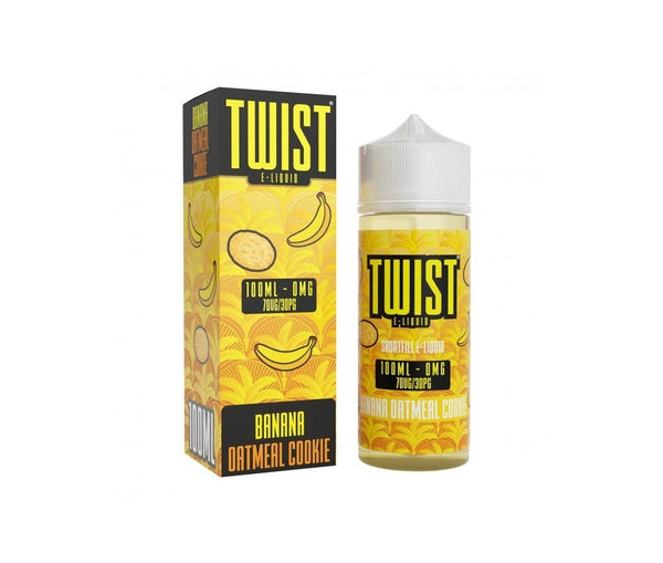 Banana Oatmeal Cookie E-Liquid Shortfill By Twist 100ml - Vapestore Direct
