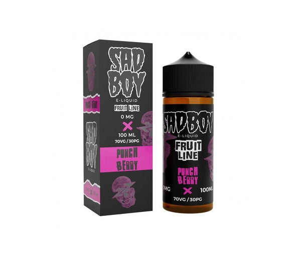 Fruit Line - Punch Berry E-Liquid Shortfill By Sadboy 100ml - Vapestore Direct