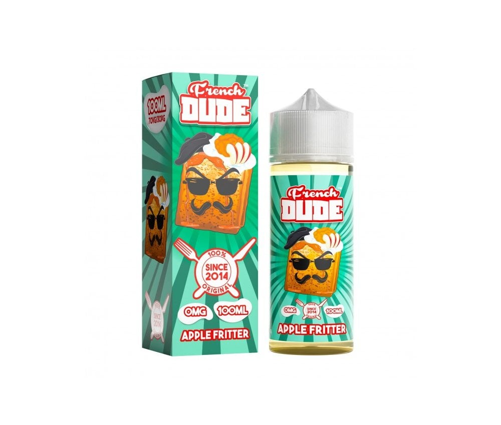Apple Fritter E-Liquid Shortfill By French Dude 100ml - Vapestore Direct