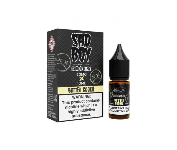 Cookie Line - Butter Cookie E-Liquid Nicotine Salt By Sadboy 10ml - Vapestore Direct