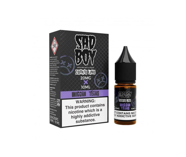 Cookie Line - Unicorn Tears E-Liquid Nicotine Salt By Sadboy 10ml - Vapestore Direct