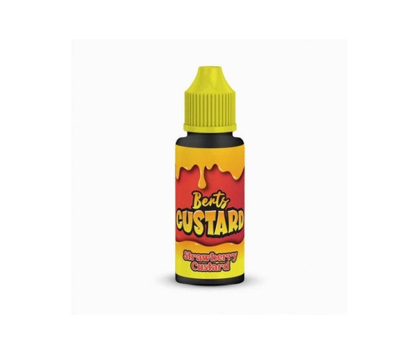 Strawberry Berts Custard E-Liquid Shortfill By Kingston 100ml - Vapestore Direct