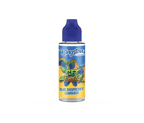 Blue Raspberry Lemonade Get Fruity E-Liquid Shortfill By Kingston 100ml - Vapestore Direct