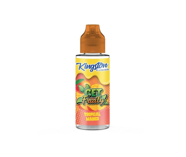 Tropical Mango Get Fruity E-Liquid Shortfill By Kingston 100ml - Vapestore Direct