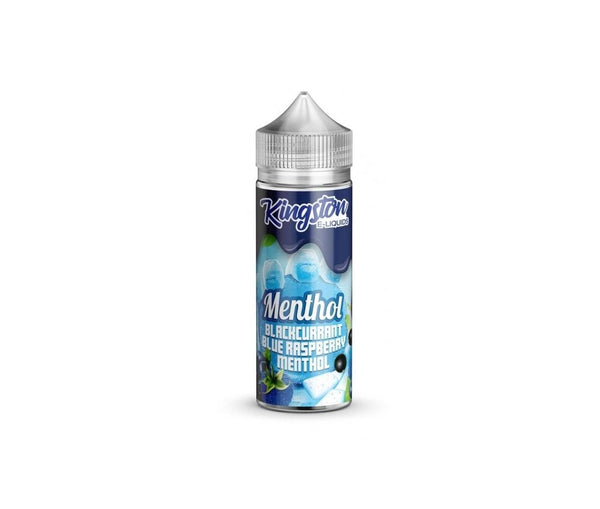 Blackcurrant & Blue Raspberry Menthol E-Liquid Shortfill By Kingston 100ml - Vapestore Direct