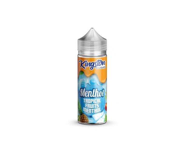 Tropical Fruits Menthol E-Liquid Shortfill By Kingston 100ml - Vapestore Direct