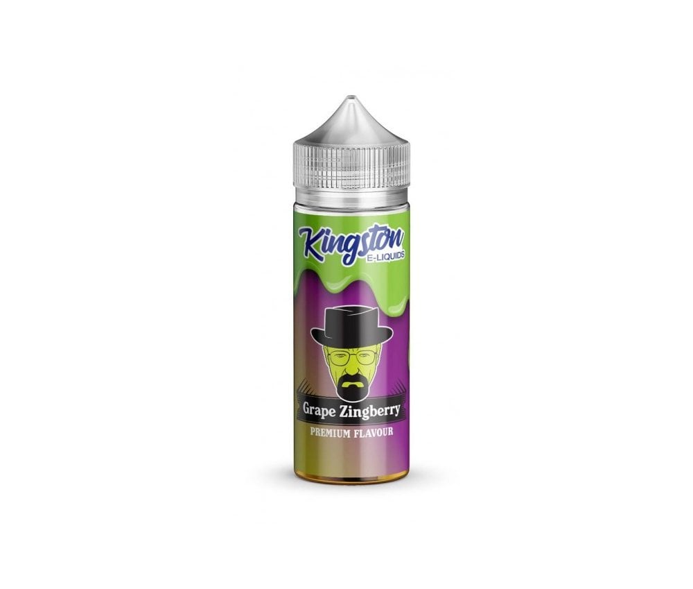 Grape Zingberry E-Liquid Shortfill By Kingston Mint 100ml - Vapestore Direct