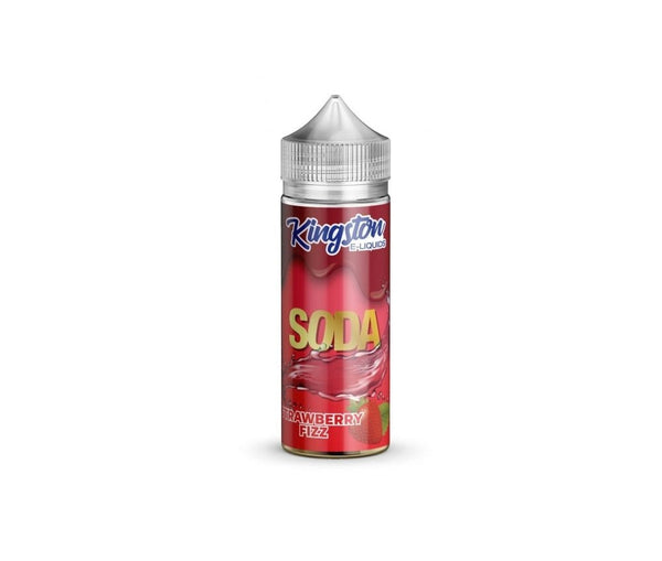 Strawberry Fizz Soda E-Liquid Shortfill By Kingston 100ml - Vapestore Direct