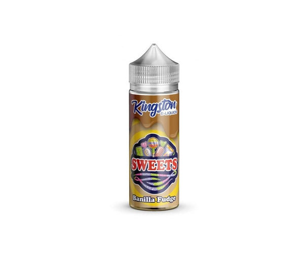 Fizzy Rhubard & Custard Sweets E-Liquid Shortfill By Kingston 100ml - Vapestore Direct