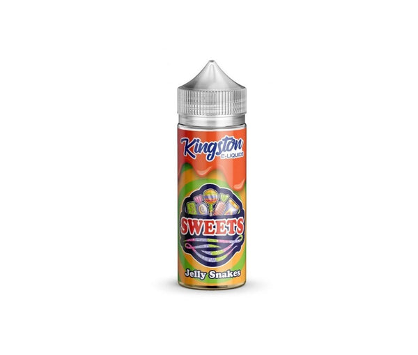 Jelly Snakes Sweets E-Liquid Shortfill By Kingston 100ml - Vapestore Direct