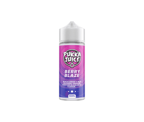 Berry Blaze E-Liquid Shortfill By Pukka 100ml - Vapestore Direct