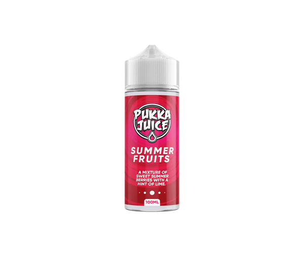 Summer Fruits E-Liquid Shortfill By Pukka 100ml - Vapestore Direct