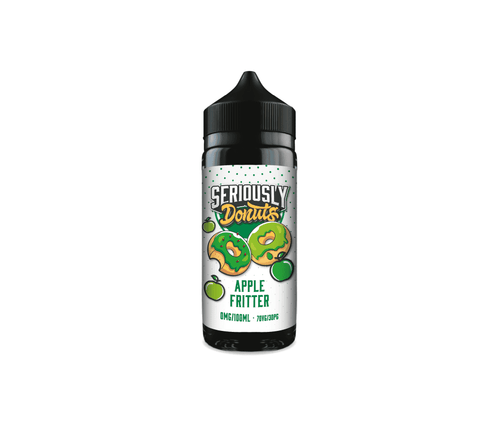 Apple Fritter Seriously Donuts E-Liquid Shortfill By Doozy Vape 100ml - Vapestore Direct