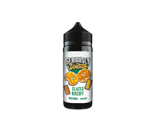 Glazed Biscuit Seriously Donuts E-Liquid Shortfill By Doozy Vape 100ml - Vapestore Direct