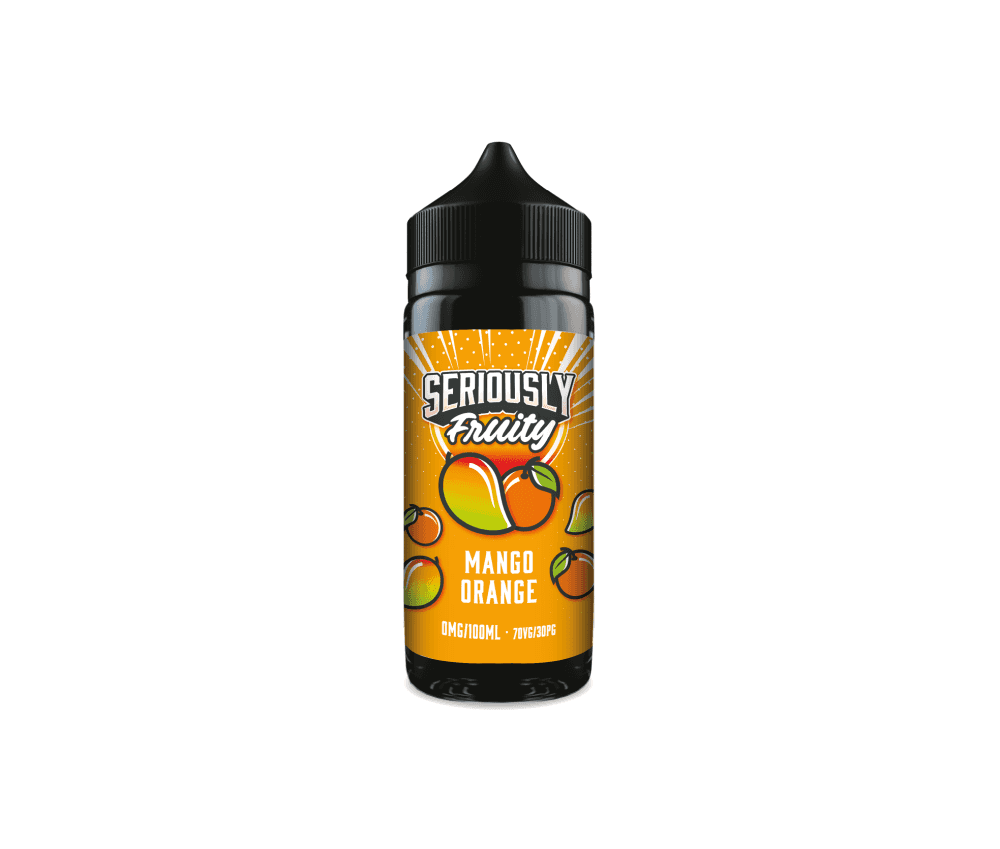 Mango Orange Seriously Fruity E-Liquid Shortfill By Doozy Vape 100ml - Vapestore Direct