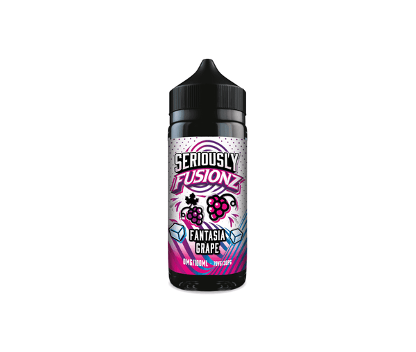 Fantasia Grape Seriously Fusionz E-Liquid Shortfill By Doozy Vape 100ml - Vapestore Direct