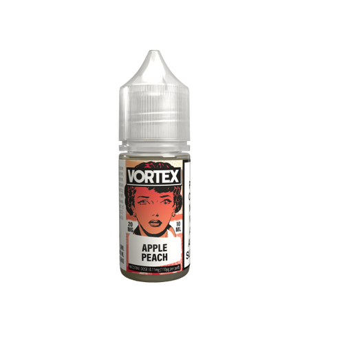 Apple Peach E-Liquid Nicotine Salt By Vortex 10ml - Vapestore Direct