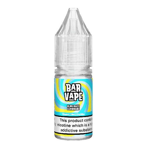 Blue Razz Lemonade E-Liquid Nicotine Salt By Bar Vapes 10ml - Vapestore Direct