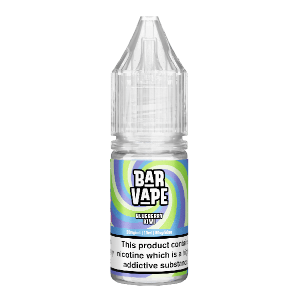 Blueberry Kiwi E-Liquid Nicotine Salt By Bar Vape 10ml - Vapestore Direct