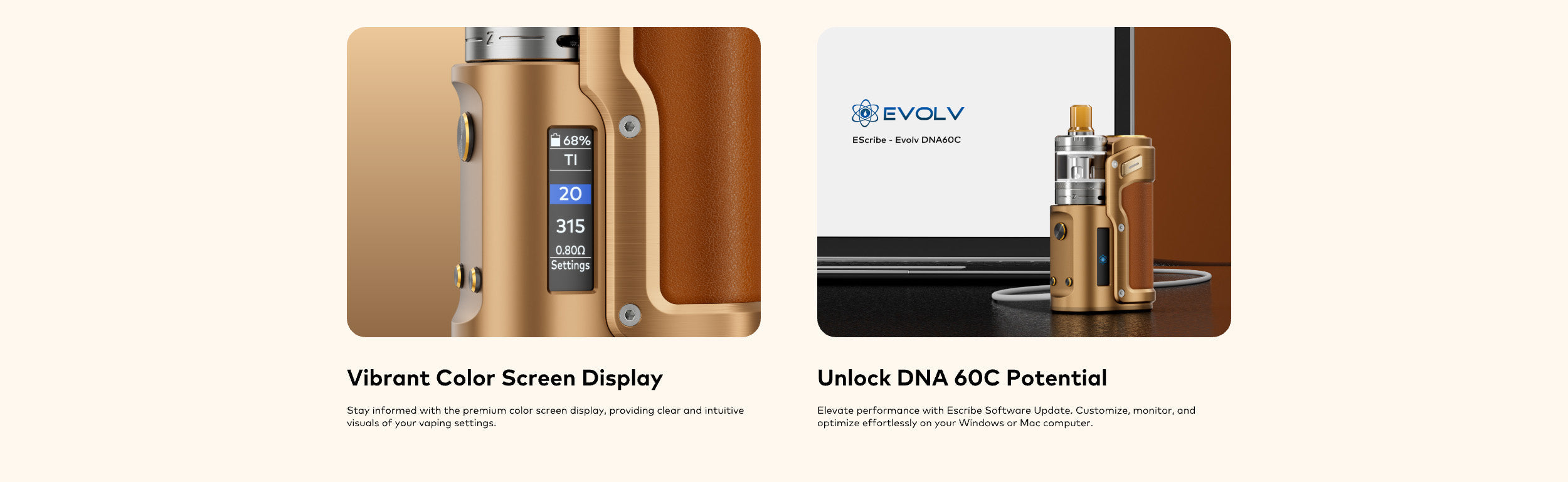 Innokin Sidera Zenith M Side By Side Kit - Evolv DNA60C Chip - Vapestore Direct
