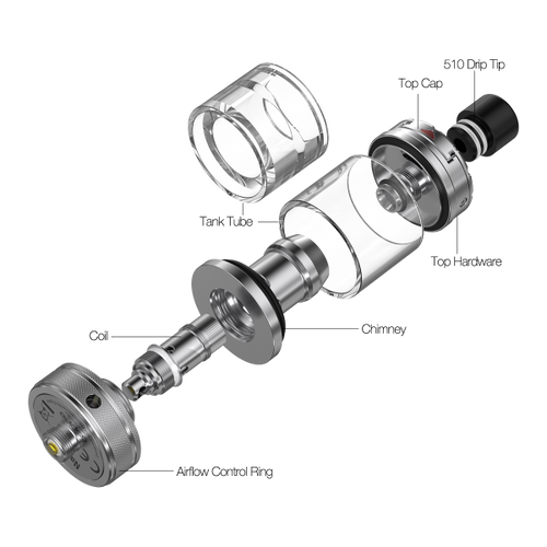 Aspire Nautilus 3 Tank Breakdown - Vapestore Direct