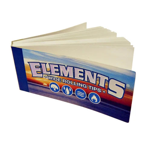 Elements Wide Roach Tips Perforated - Vapestore Direct