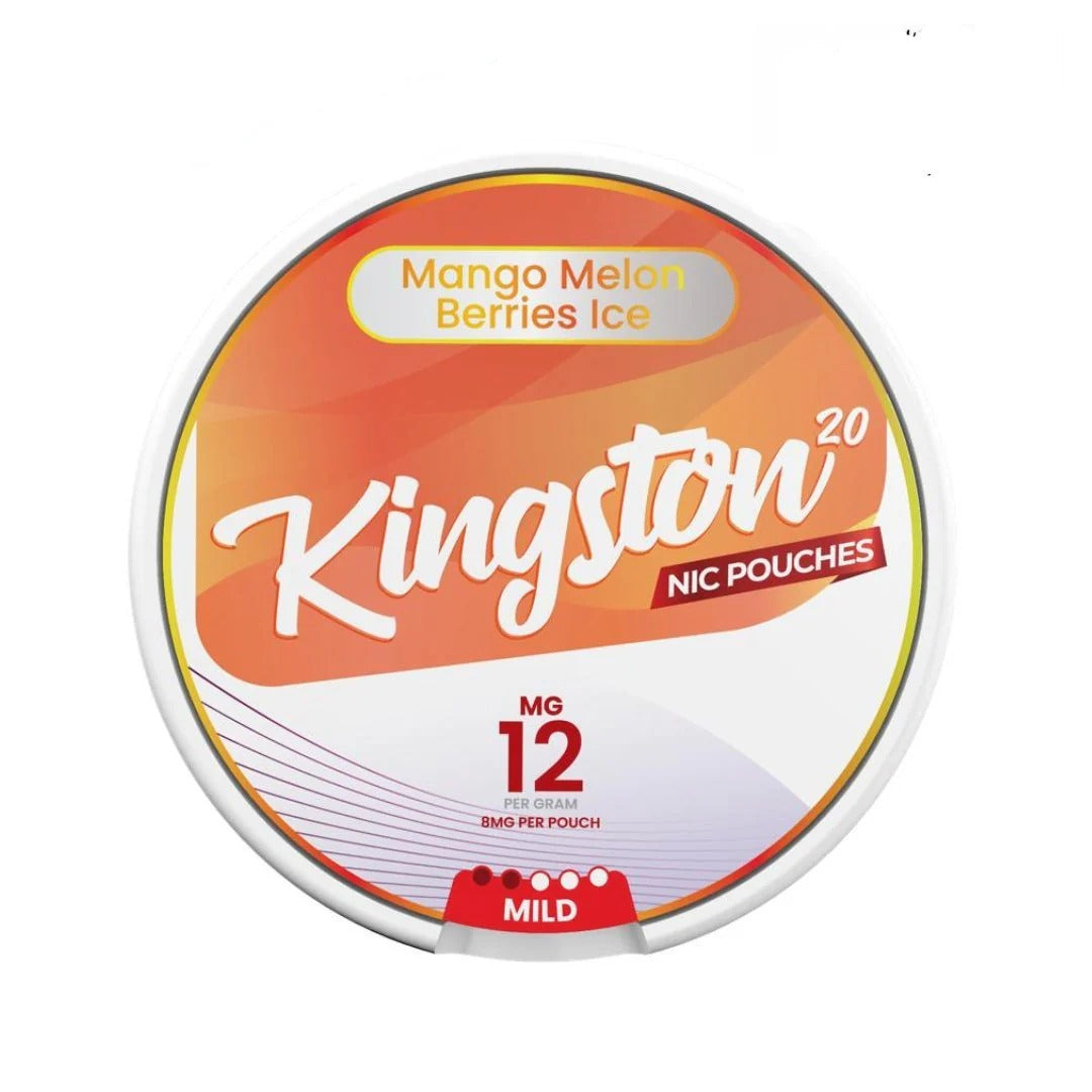 Kingston Mango Melon Berries Ice Nicotine Pouches - Vapestore Direct