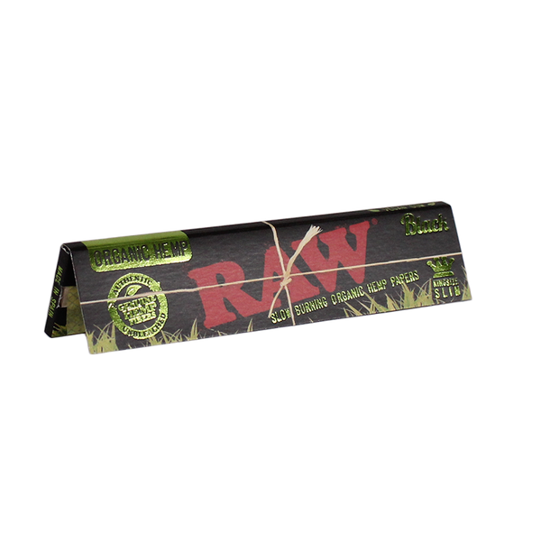 Raw Black Organic Hemp King Size Papers - Vapestore Direct