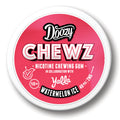 Doozy Chewz Watermelon Ice Flavour Nicotine Gum - Vaperstore Direct