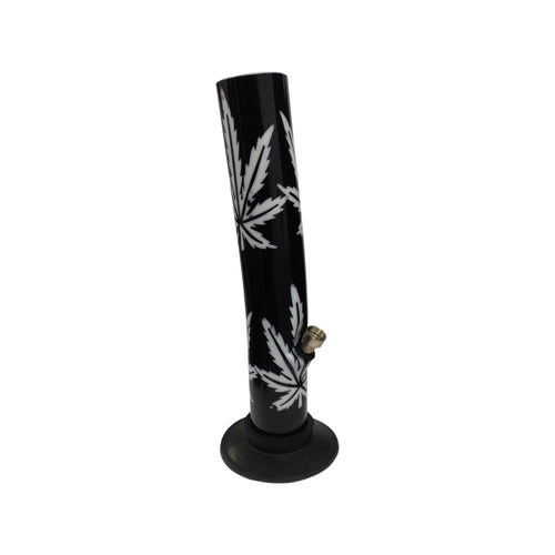 30cm Acrylic Leaf Leaner Waterpipe - AB3031L-30 - Vapestore Direct
