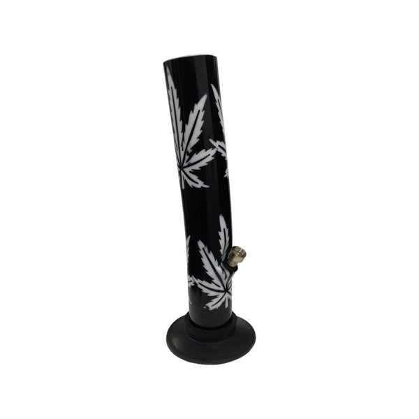 30cm Acrylic Leaf Leaner Waterpipe - AB3031L-30 - Vapestore Direct