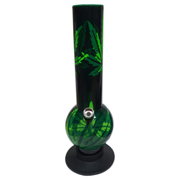 30cm Acrylic Leaf Bubble Waterpipe - AB3041B-30 - Vapestore Direct