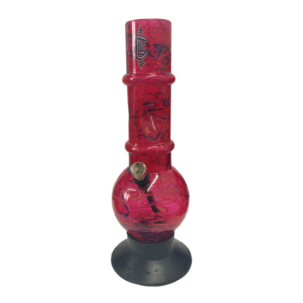 30cm Loud Acrylic Ice Twist Bubble Waterpipe - ABMAR16 - Vapestore Direct