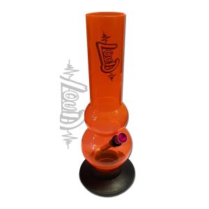 30cm Loud Acrylic Double Bubble Waterpipe - AWP532 - Vapestore Direct