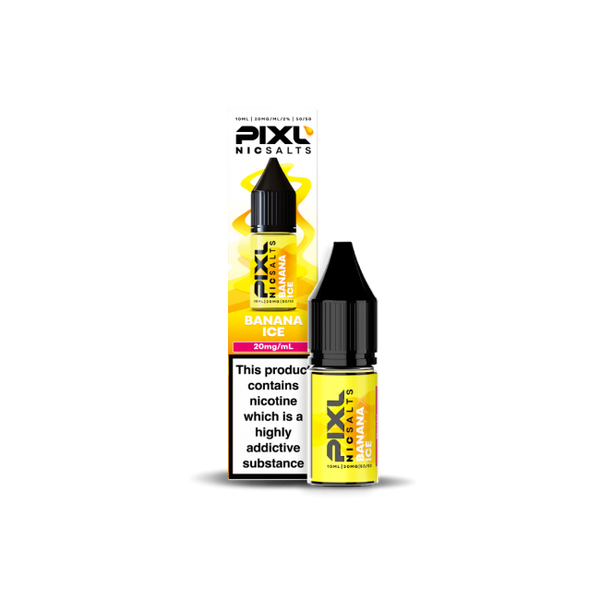 Banana Ice E-Liquid Nicotine Salt By Pixl 10ml - Vapestore Direct