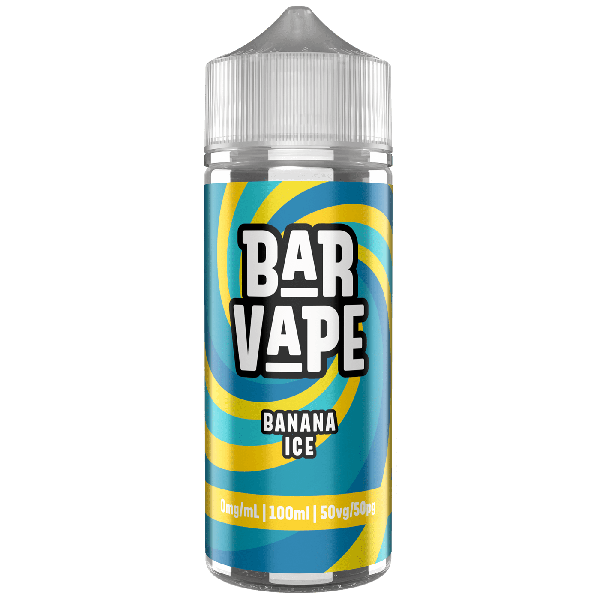 Banana Ice E-Liquid Shortfill By Bar Vape 100ml - Vapestore Direct